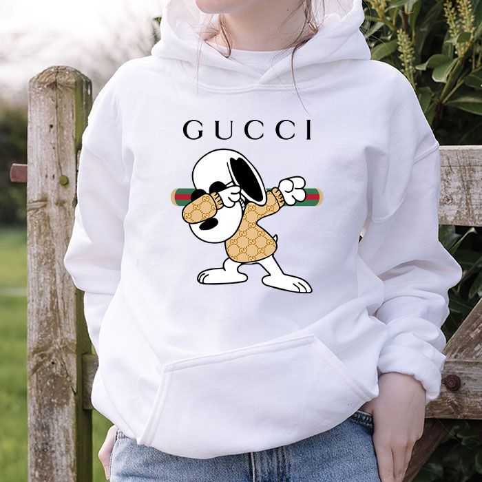 Gucci-Snoopy-Dabbing-Unisex-Pullover-Hoodie-TB254-1