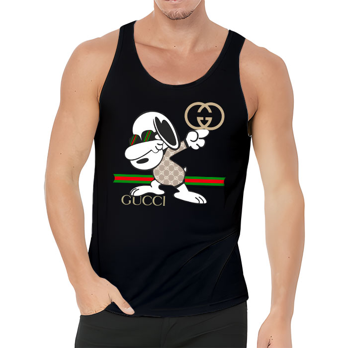 Gucci-Snoopy-Dabbing-Unisex-Tank-Top-TB002-1
