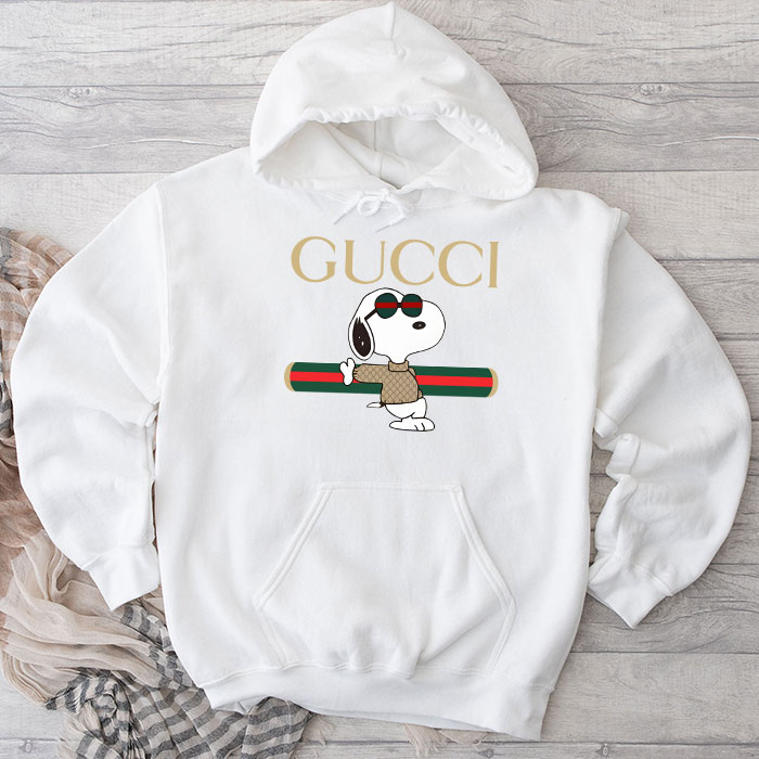 Gucci-Snoopy-Unisex-Pullover-Hoodie-TB255-1