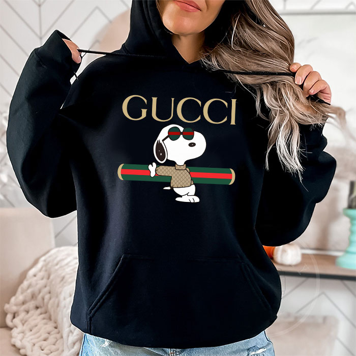 Gucci-Snoopy-Unisex-Pullover-Hoodie-TB255-2