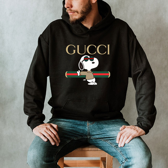 Gucci-Snoopy-Unisex-Pullover-Hoodie-TB255-3