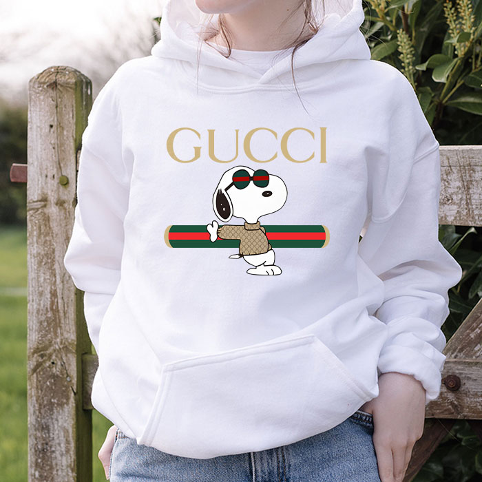Gucci-Snoopy-Unisex-Pullover-Hoodie-TB255-4