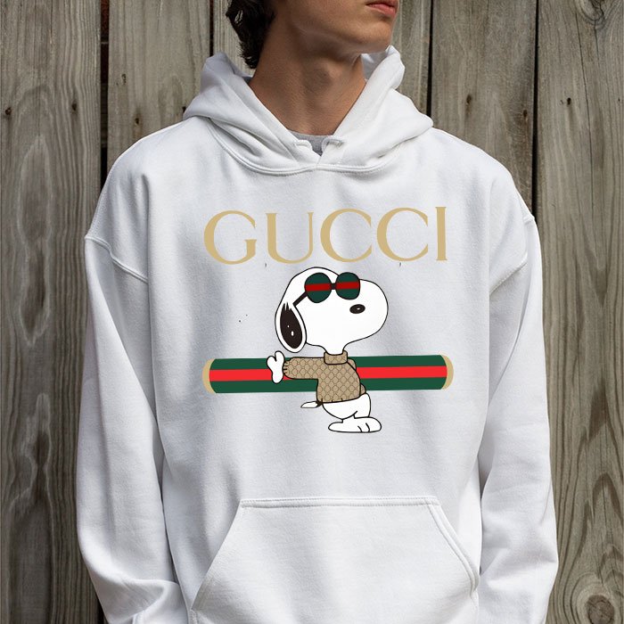Gucci-Snoopy-Unisex-Pullover-Hoodie-TB255-5