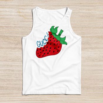 Gucci Strawberry Logo Unisex Tank Top NTB2474
