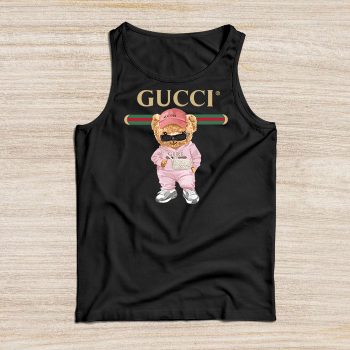 Gucci Teddy Bear Girl Unisex Tank Top TTTB2321