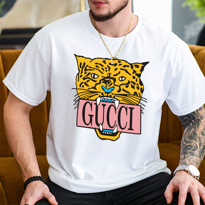 Gucci-Tiger-Unisex-T-Shirt-CB511-5