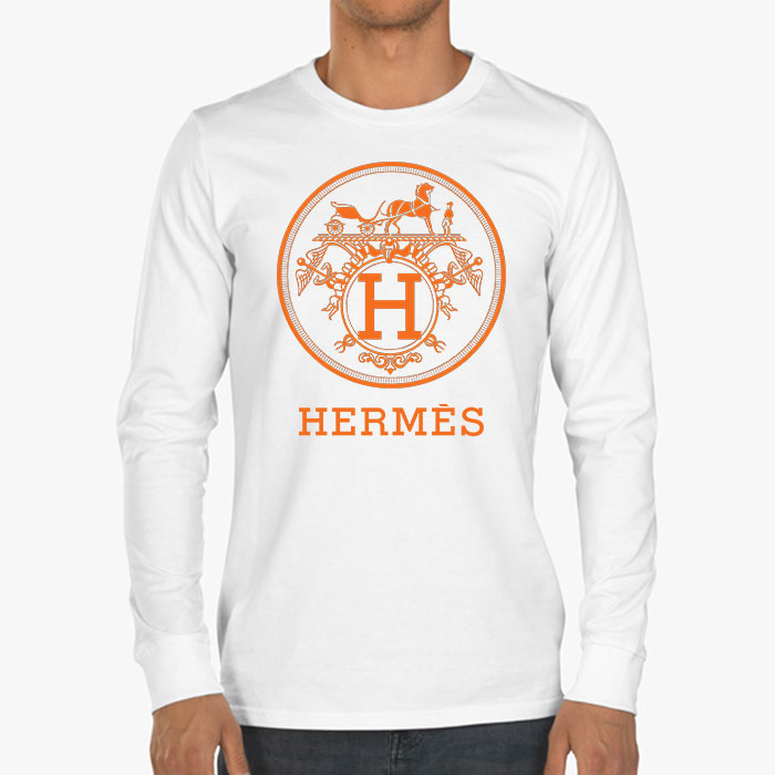 Hermes-Horse-Original-Logo-Kid-Tee-Unisex-Longsleeve-Tee-LTB2925-2