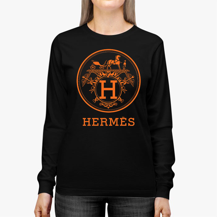 Hermes-Horse-Original-Logo-Kid-Tee-Unisex-Longsleeve-Tee-LTB2925-3