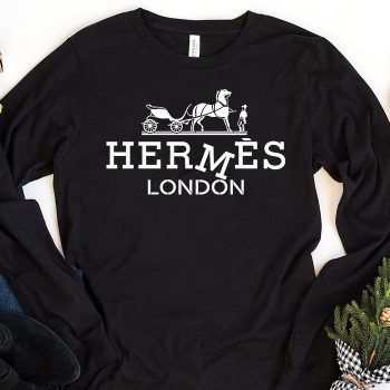 Hermes London Horse Original Logo Kid Tee Unisex Longsleeve Tee LTB2937