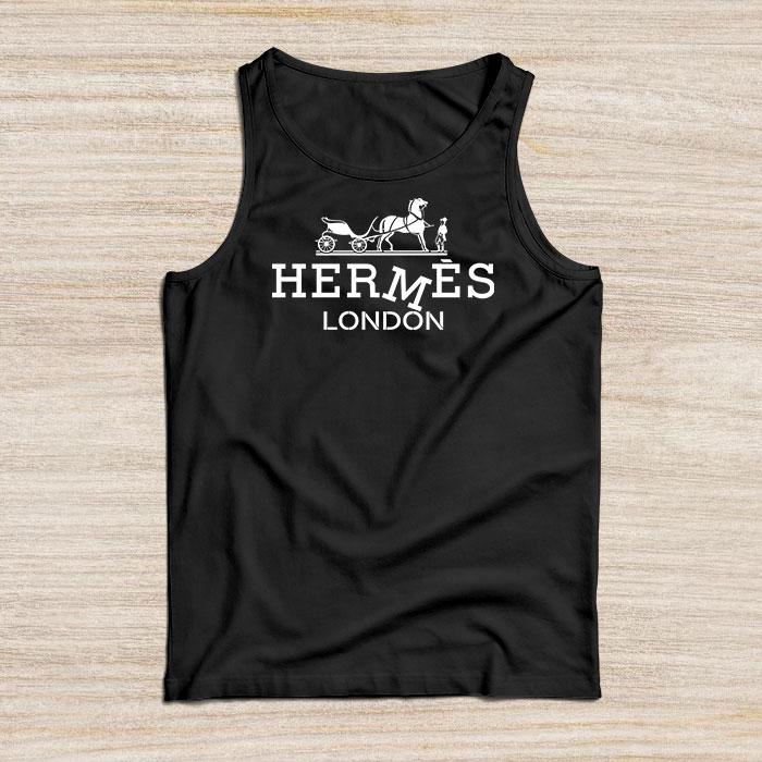 Hermes-London-Horse-Original-Logo-Unisex-Tank-Top-TTTB2946 Hermes London Horse Original Logo Unisex Tank Top TTTB2946
