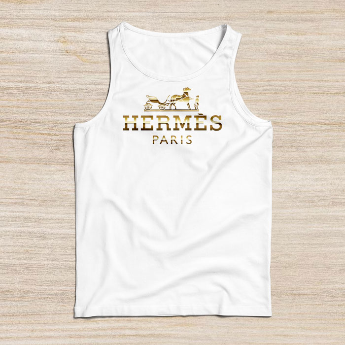 Hermes-Paris-Horse-Gold-Original-Logo-Unisex-Tank-Top-TTTB2938-1