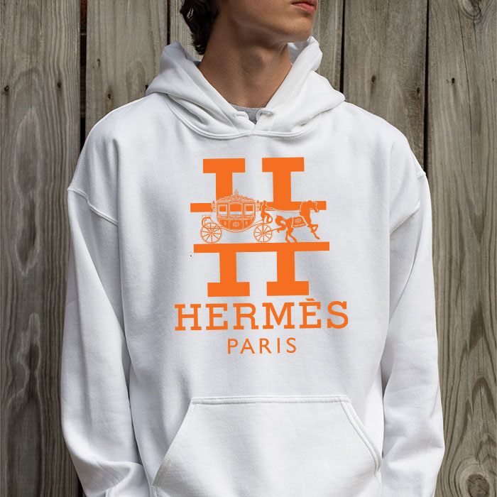 Hermes-Paris-Horse-Logo-Unisex-Pullover-Hoodie-HTB2125-3