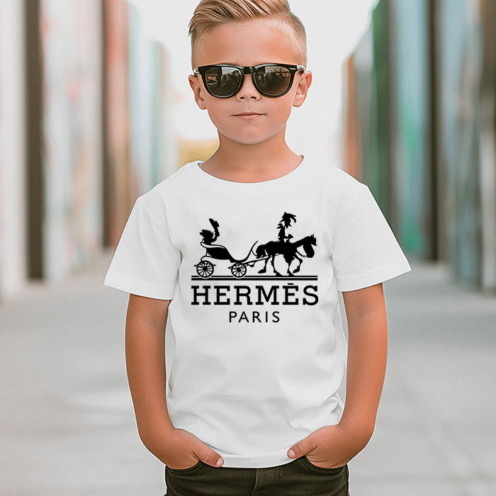 Hermes-Paris-Horse-Logo-Unisex-T-Shirt-TTB2930-4