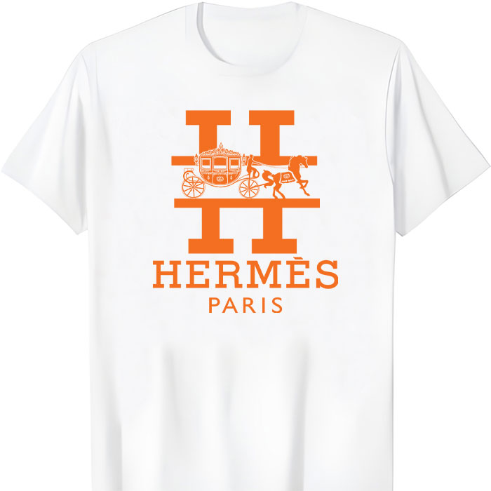 Hermes-Paris-Horse-Logo-Unisex-T-Shirt-TTB2935-1