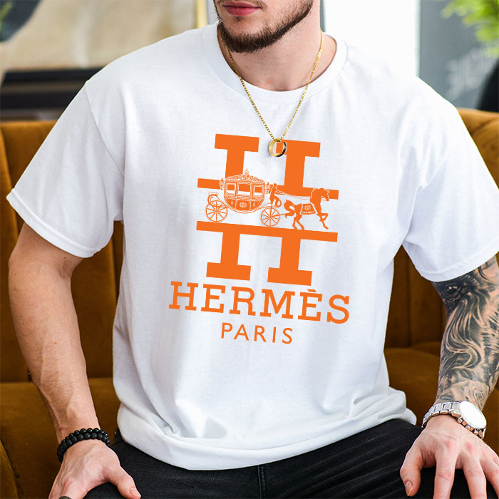 Hermes-Paris-Horse-Logo-Unisex-T-Shirt-TTB2935-3