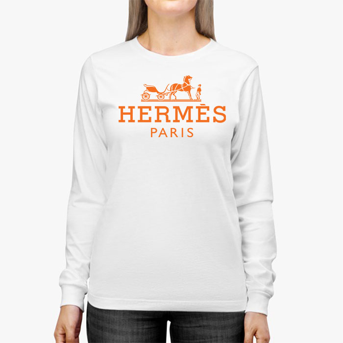 Hermes-Paris-Horse-Original-Logo-Kid-Tee-Unisex-Longsleeve-Tee-LTB2923-2