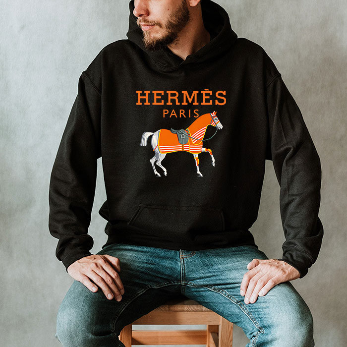 Hermes-Paris-Horse-Original-Logo-Unisex-Pullover-Hoodie-HTB2114-2
