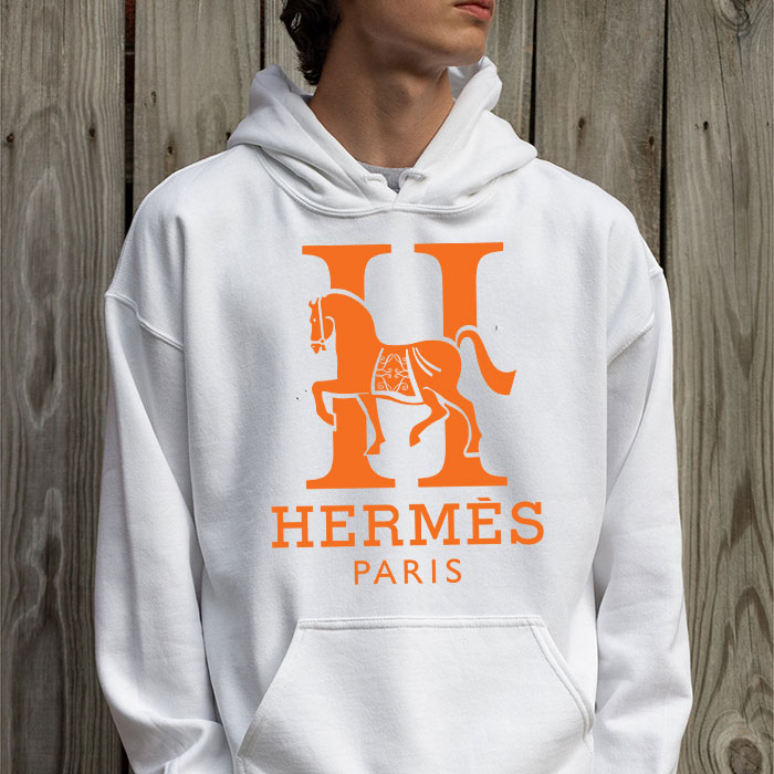 Hermes-Paris-Horse-Original-Logo-Unisex-Pullover-Hoodie-HTB2121-3
