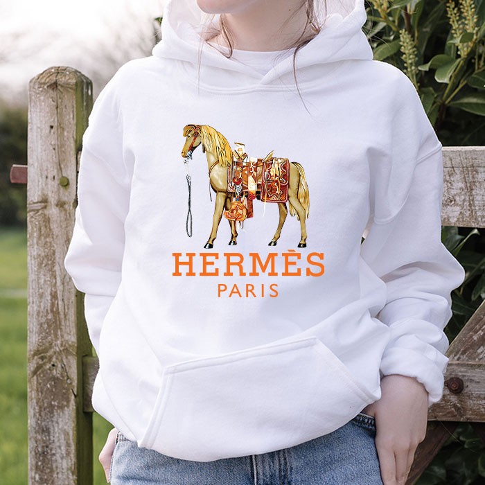 Hermes-Paris-Horse-Original-Logo-Unisex-Pullover-Hoodie-HTB2126-1