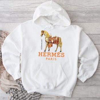 Hermes Paris Horse Original Logo Unisex Pullover Hoodie HTB2126