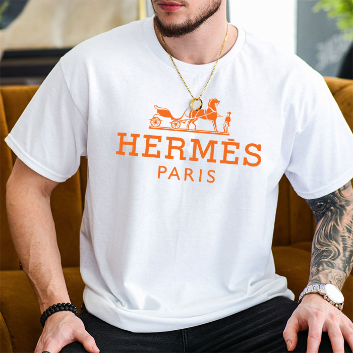 Hermes-Paris-Horse-Original-Logo-Unisex-T-Shirt-TTB2923-3