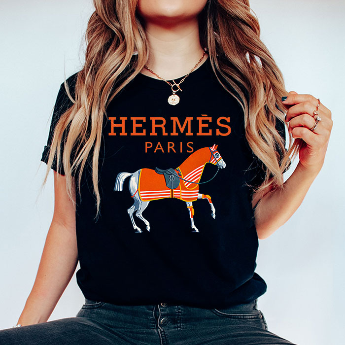 Hermes-Paris-Horse-Original-Logo-Unisex-T-Shirt-TTB2924-1