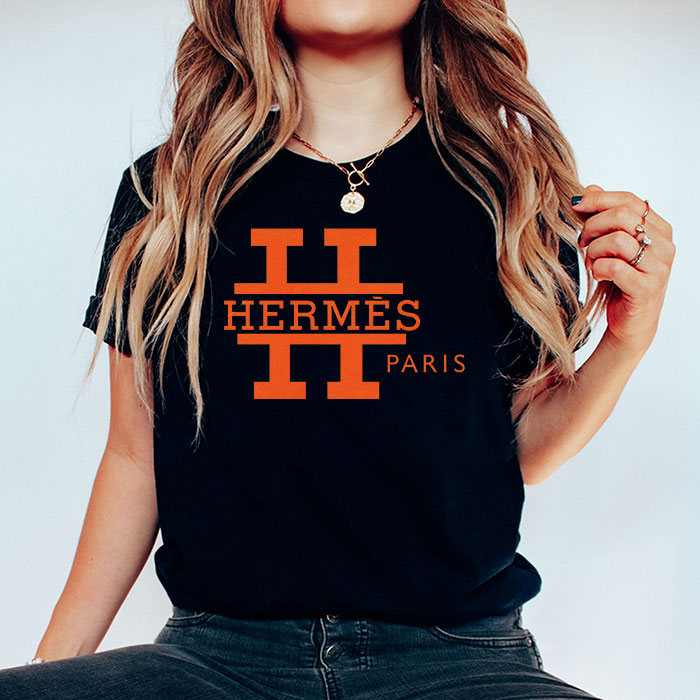 Hermes-Paris-Original-Logo-Unisex-T-Shirt-TTB2932-2