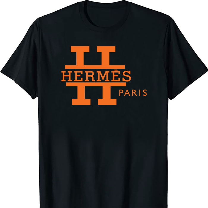 Hermes-Paris-Original-Logo-Unisex-T-Shirt-TTB2932 Hermes Paris Original Logo Unisex T-Shirt TTB2932