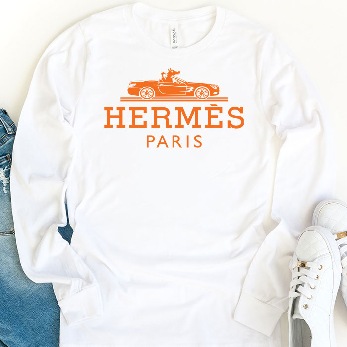 Hermes-Paris-Rolls-Royce-Logo-Kid-Tee-Unisex-Longsleeve-Tee-LTB2933-1