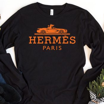 Hermes Paris Rolls Royce Logo Kid Tee Unisex Longsleeve Tee LTB2933