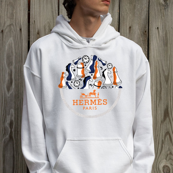 Hermes-Paris-Seahorses-Logo-Unisex-Pullover-Hoodie-HTB2116-2