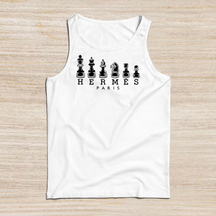 Hermes-Paris-Seahorses-Unisex-Tank-Top-TTTB2936 Hermes Paris Seahorses Unisex Tank Top TTTB2936
