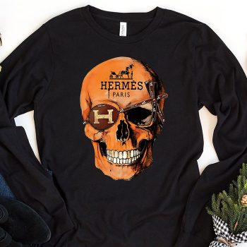 Hermes Paris Skul Kid Tee Unisex Longsleeve Tee LTB2934