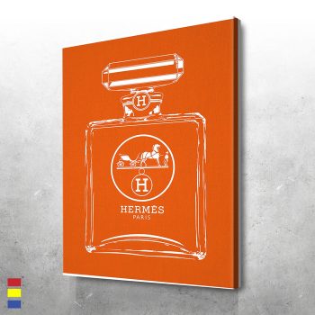 Hermes White and the Pop Culture Inspirations in Art Canvas Poster Print Wall Art Decor