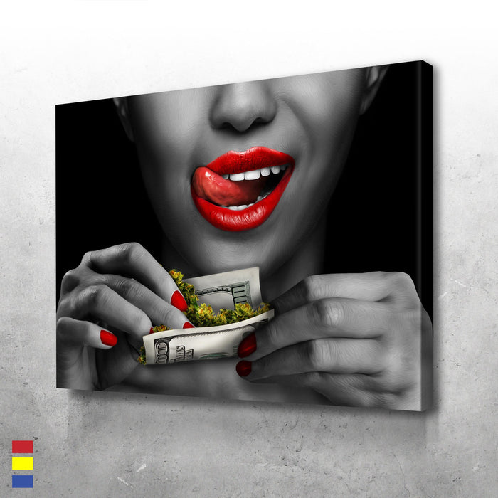 High-Rollin-a-Triple-Threat-in-a-Beautiful-Face-Canvas-Poster-Print-Wall-Art-Decor-1