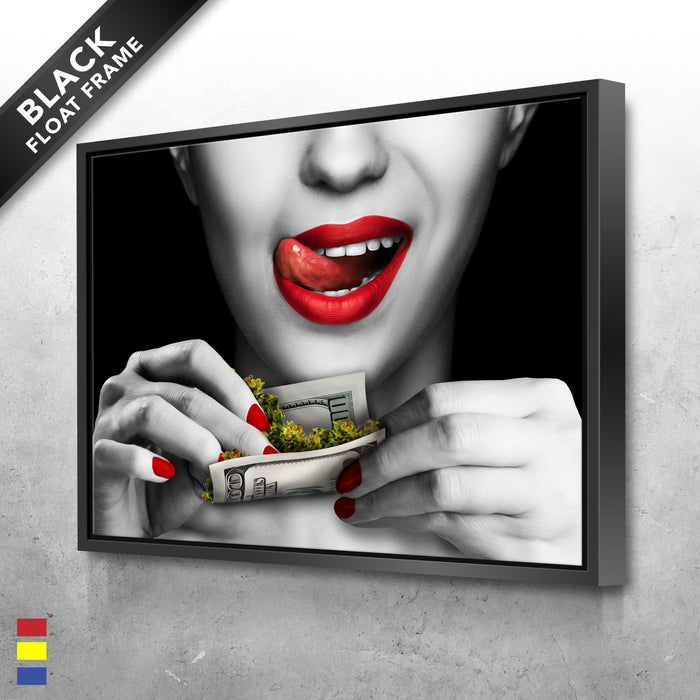 High-Rollin-a-Triple-Threat-in-a-Beautiful-Face-Canvas-Poster-Print-Wall-Art-Decor-2