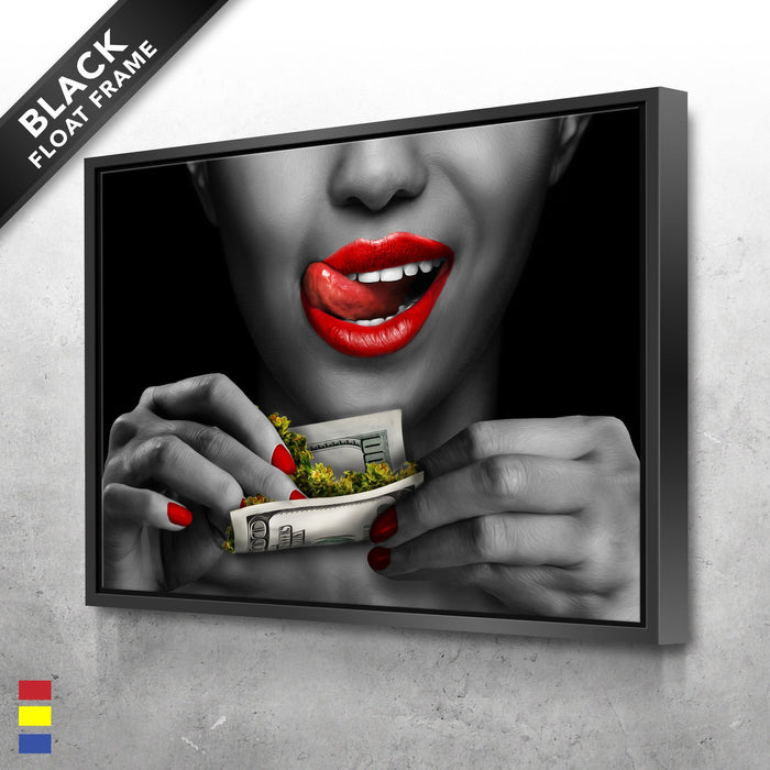 High-Rollin-a-Triple-Threat-in-a-Beautiful-Face-Canvas-Poster-Print-Wall-Art-Decor-3