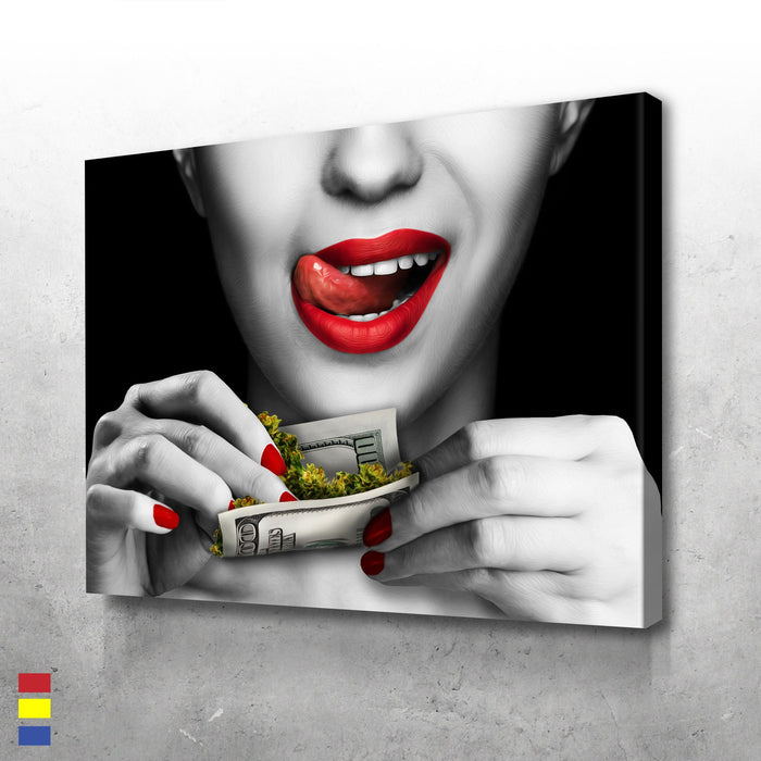 High-Rollin-a-Triple-Threat-in-a-Beautiful-Face-Canvas-Poster-Print-Wall-Art-Decor High Rollin a Triple Threat in a Beautiful Face Canvas Poster Print Wall Art Decor