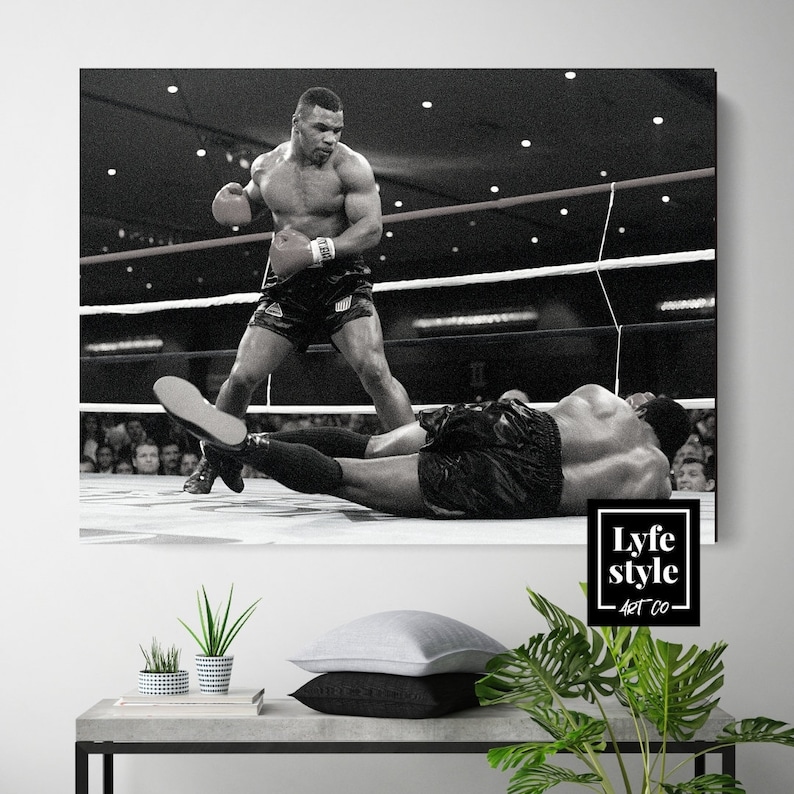 Iron-Mike-Tyson-Canvas-Boxing-Sport-Canvas-Knockout Iron Mike Tyson Canvas Boxing Sport Canvas Knockout