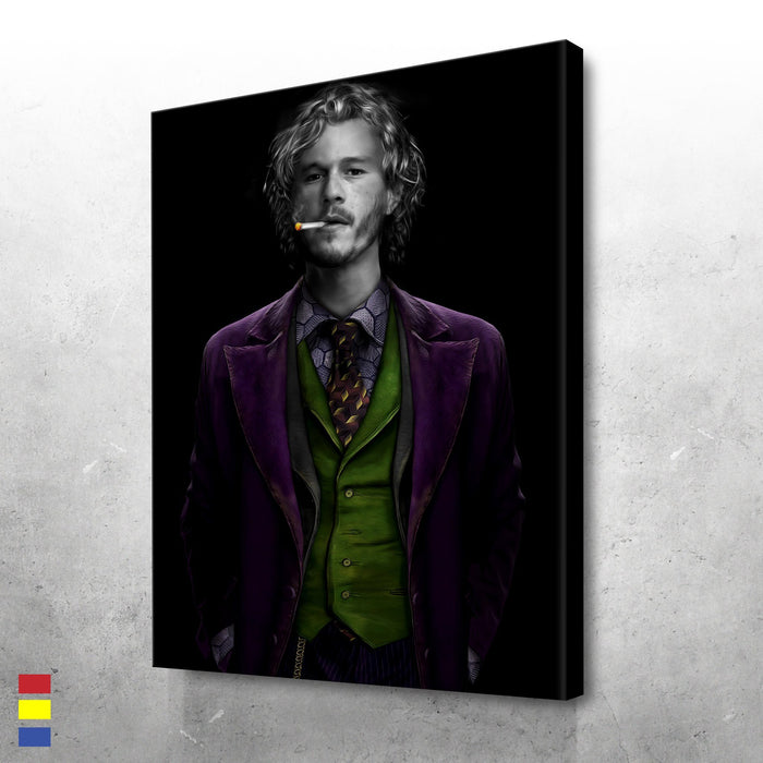 King-of-Chaos-The-Legacy-of-Heath-Ledgers-Timeless-Joker-Performance-Canvas-Poster-Print-Wall-Art-Decor King of Chaos The Legacy of Heath Ledger's Timeless Joker Performance Canvas Poster Print Wall Art Decor