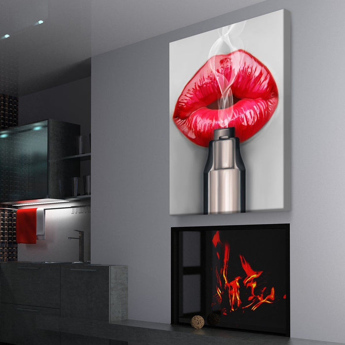 Kiss-Goodnight-Artistic-Inspiration-for-Self-Protection-Canvas-Poster-Print-Wall-Art-Decor-2