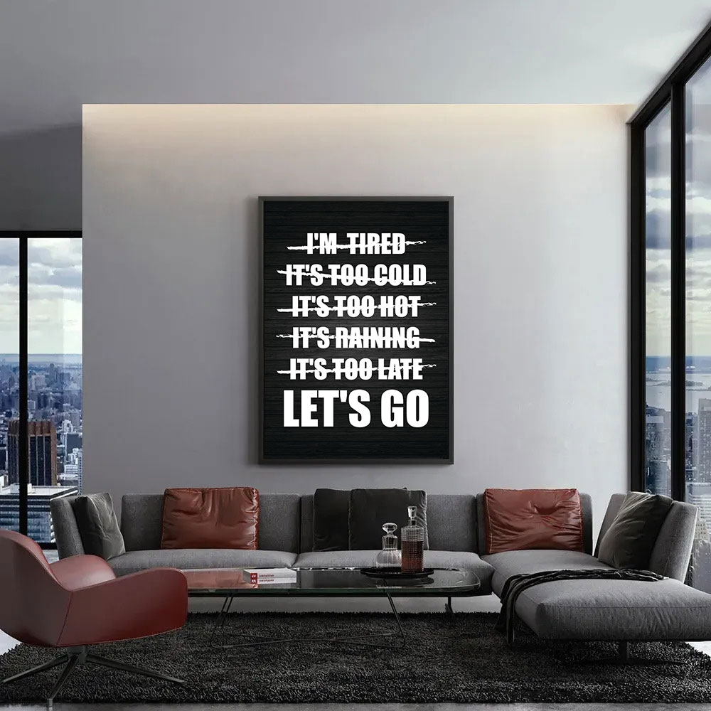 Lets-Go-No-Excuses-Gym-Canvas-Poster-Prints-Wall-Art-Decor-For-Fan-M23-2