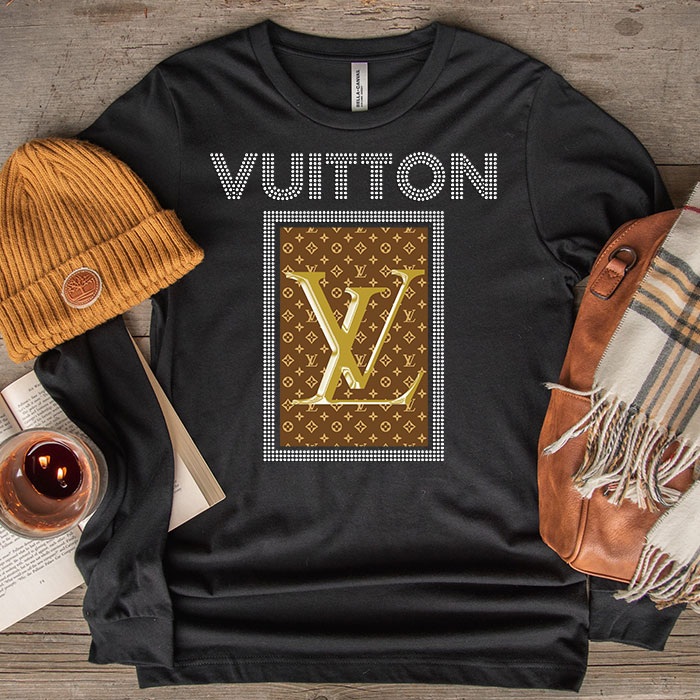 Louis-Vuitton-Logo-Luxury-Diamonds-Unisex-Kid-Long-Sleeve-Tee-LTB2604-1