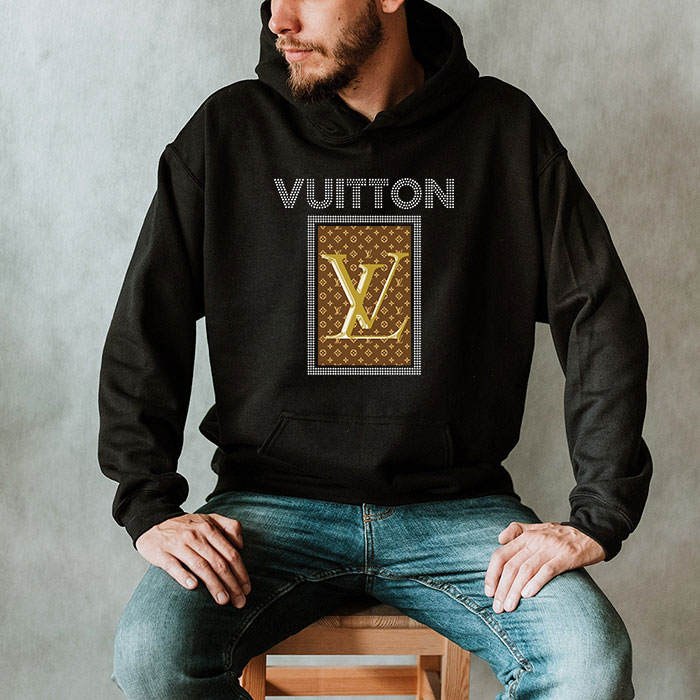 Louis-Vuitton-Logo-Luxury-Diamonds-Unisex-Pullover-Hoodie-HTB2604-2