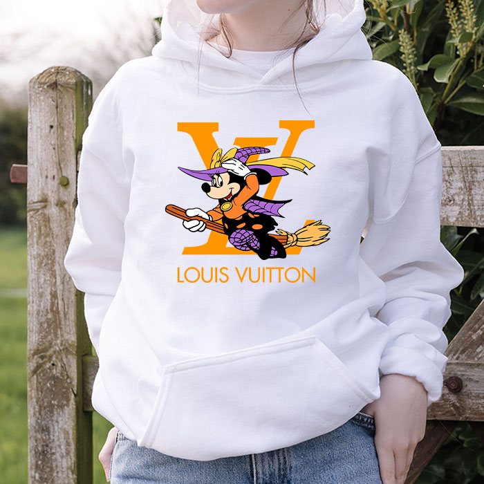 Louis-Vuitton-Logo-Luxury-Halloween-Pumpkin-Mickey-Mouse-Unisex-Pullover-Hoodie-TB127-1