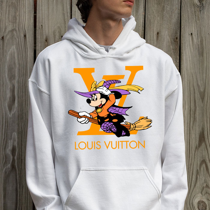 Louis-Vuitton-Logo-Luxury-Halloween-Pumpkin-Mickey-Mouse-Unisex-Pullover-Hoodie-TB127-2