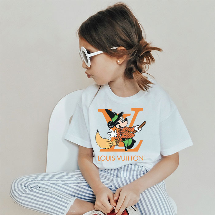 Louis-Vuitton-Logo-Luxury-Halloween-Pumpkin-Minnie-Mouse-Unisex-T-Shirt-NTB2649-3