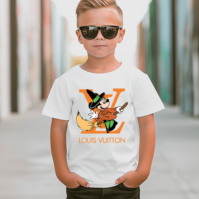 Louis-Vuitton-Logo-Luxury-Halloween-Pumpkin-Minnie-Mouse-Unisex-T-Shirt-NTB2649-4