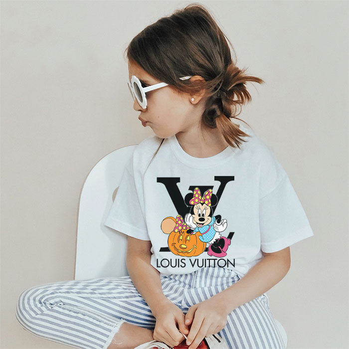 Louis-Vuitton-Logo-Luxury-Halloween-Pumpkin-Minnie-Mouse-Unisex-T-Shirt-NTB2650-3