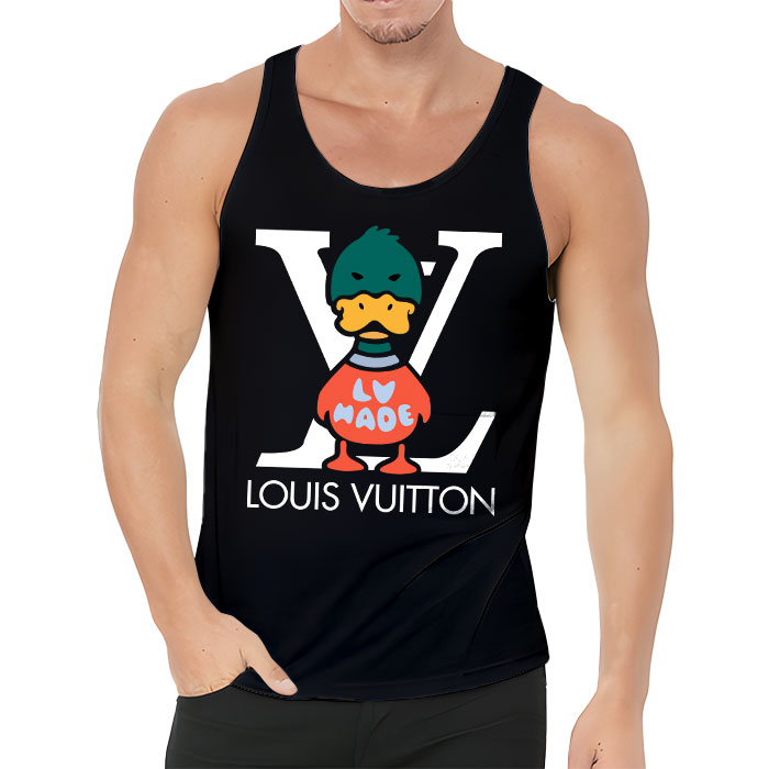 Louis-Vuitton-Logo-Luxury-Knit-Duck-Crewneck-Unisex-Tank-Top-TB084-1